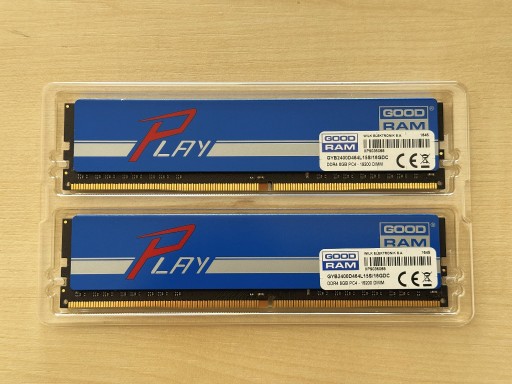 Zdjęcie oferty: GoodRam Play DDR4 16GB(2x8) 2400MHz CL15 1,2V