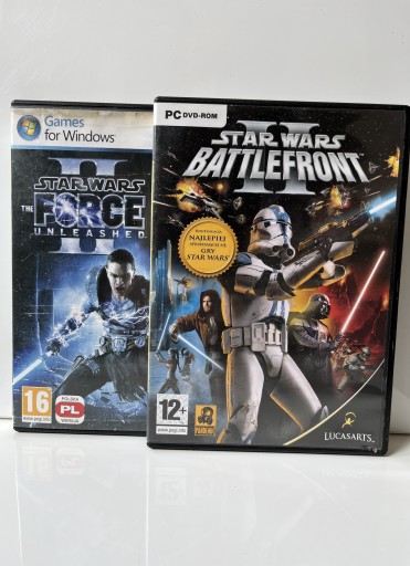 Zdjęcie oferty: Star Wars Battlefront 2 + Force Unleashed 2 PC PL