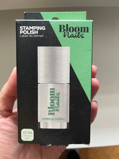 Zdjęcie oferty: Bloom Nails Lakier do stempli biały ST 02