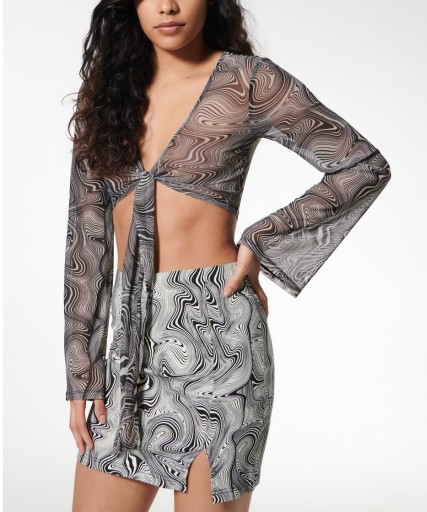 Zdjęcie oferty: Crop top z wiązaniem sinsay 1480B-MLC r. M I L