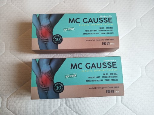 Zdjęcie oferty: Mc gausse opaski magnetyczne na kolana 