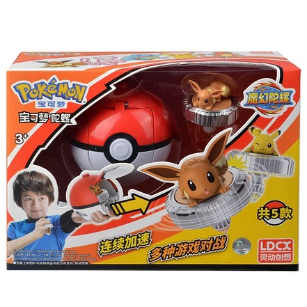 Zdjęcie oferty: Figurka Pokemon Eevee Wyrzutnia Bączek Pokeball