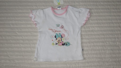 Zdjęcie oferty: Disney T-shirt bluzeczka z Myszką Minnie  roz. 86