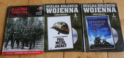 Zdjęcie oferty: Wielka kolekcja Wojenna 1 , 2  i gratis  II wojna 