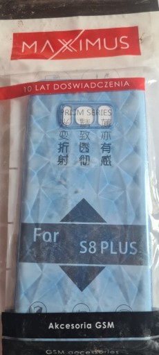 Zdjęcie oferty: Plecki Samsung s8 Plus Niebieskie
