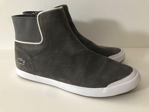 Zdjęcie oferty: Sneakersy Lacoste - szary zamsz, jak nowe