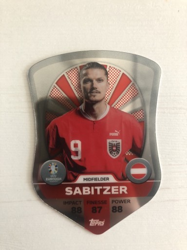 Zdjęcie oferty: Match Attax Euro 2024 CHROME SABITZER!