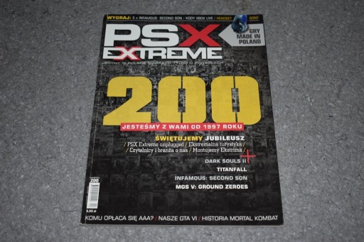 Zdjęcie oferty: Czasopismo magazyn PSX Extreme # 200 2014 #200