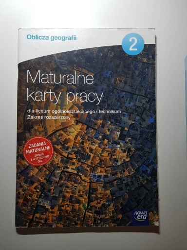 Zdjęcie oferty: Maturalne karty pracy- Geografia 2