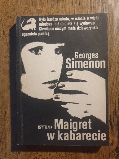 Zdjęcie oferty: Maigret w kabarecie - Georges Simenon