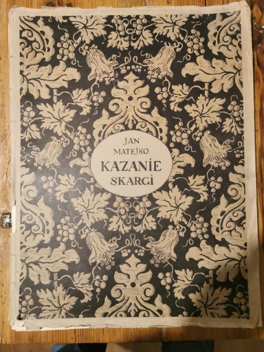 Zdjęcie oferty: Jan Matejko Kazanie Skargi 1913 grafika, malarstwo