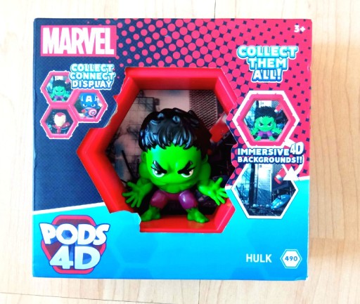 Zdjęcie oferty: Wyprzedaż - Oryginalna figurka z bajki, Hulk Nano Pods 4D MARVEL