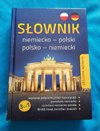 Zdjęcie oferty: Słownik niemiecko polski 3 w 1 GREG 