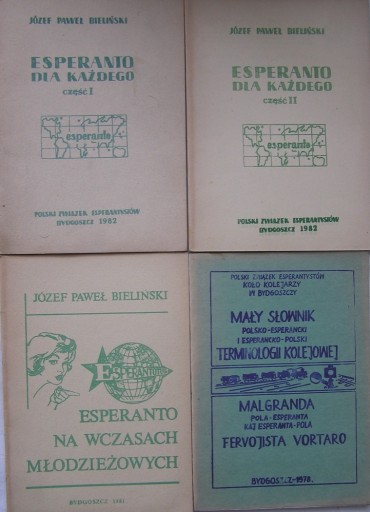 Zdjęcie oferty: ESPERANTO DLA KAŻDEGO Józef Paweł Bieliński