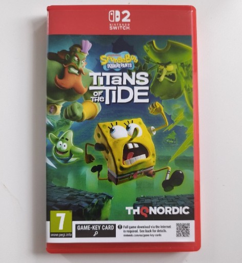 Zdjęcie oferty: Spongebob Titans of the Tide PL Switch2