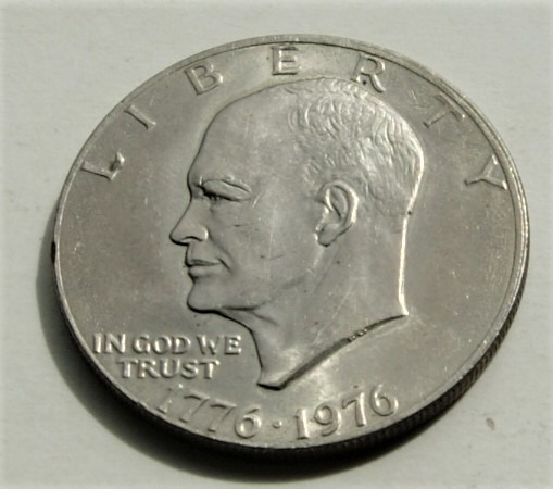 Zdjęcie oferty: 1 dolar 1976 bzm one dollar Eisenhower STAN!!!