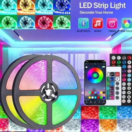 Zdjęcie oferty: 10m TAŚMA LED RGB LEDY 5050 5v WiFi