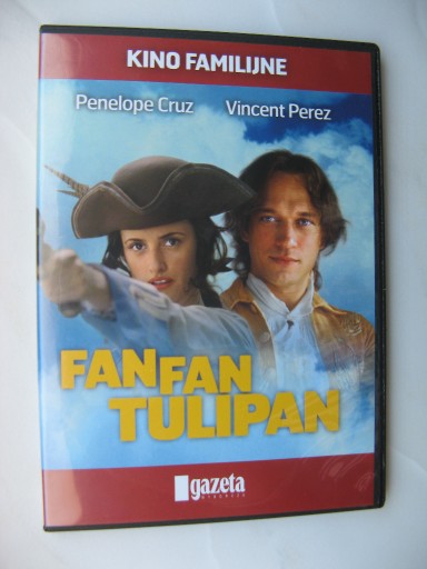 Zdjęcie oferty: DVD: Fanfan Tulipan - Penelope Cruz, polski lektor