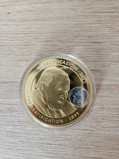 Zdjęcie oferty: Medal Jan Paweł II Beatyfikacja 2011