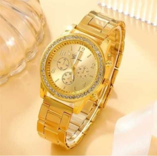 Zdjęcie oferty: Zegarek Geneva Gold na bransolecie + biżuteria