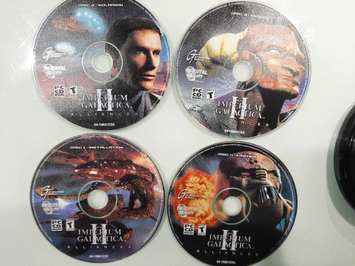 Zdjęcie oferty: Imperium Galactica II RETRO GRA na 4 CD