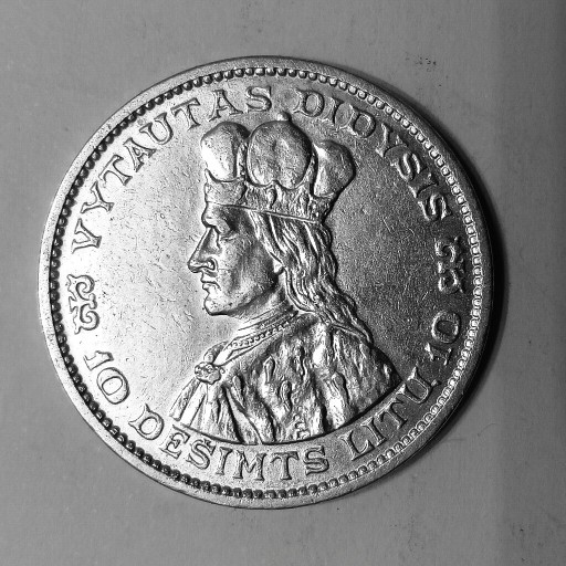 Zdjęcie oferty: Litwa 10 litów 1936 r. - srebro