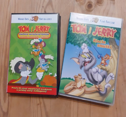Zdjęcie oferty: Tom i Jerry Kasety VHS Warner Bros.