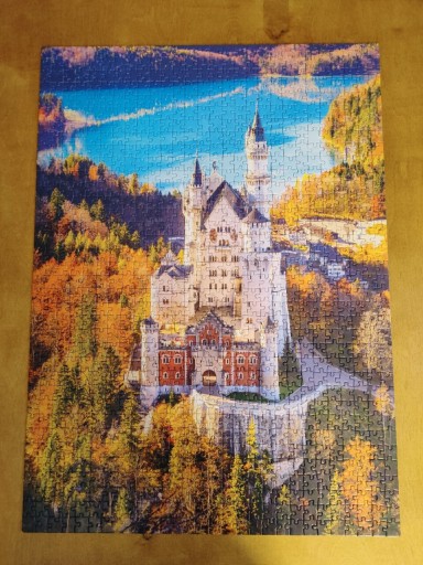 Zdjęcie oferty: Puzzle Clementoni 1000el zamek Neuschwanstein