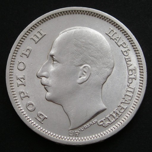 Zdjęcie oferty: Bułgaria 50 lewa 1930 - Borys - srebro