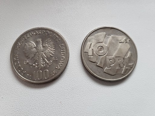 Zdjęcie oferty: Moneta 40 lat PRL 1984 r. 100 zł stan dobry