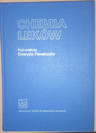 Zdjęcie oferty: Chemia leków Ewaryst Pawełczyk