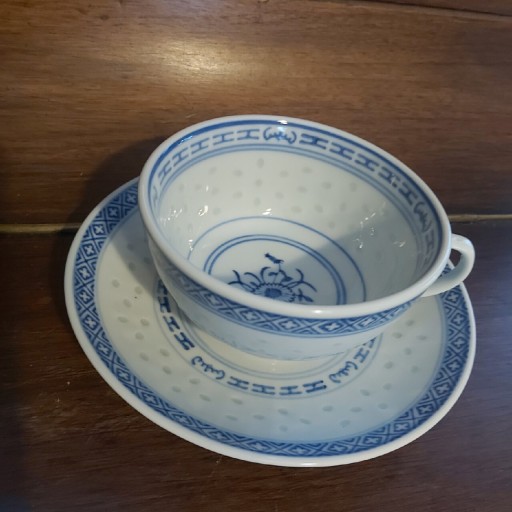 Zdjęcie oferty: Filiżanka i talerzyk - porcelana chińska-Tienshan