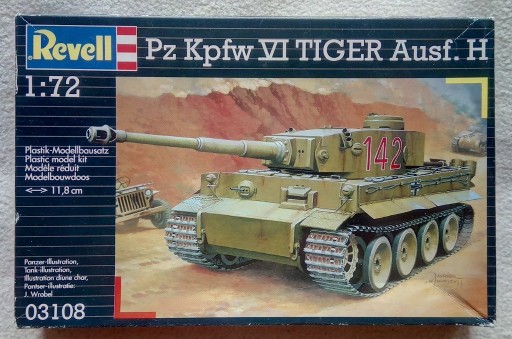 Zdjęcie oferty: Model czołgu PzKpfw VI Ausf. H Tiger Revell