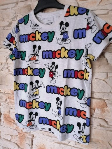 Zdjęcie oferty: NEXT 128cm komplet t-shirt + spodenki Mickey