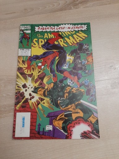 Zdjęcie oferty: The Amazing Spider-man 7/96 TM-Semic nr201 