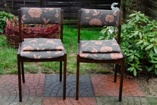 Zdjęcie oferty: 2 krzesła krzesło na sprzedaż - obicie lniane