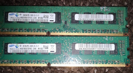 Zdjęcie oferty: Pamięć DDR3 10600E 2gb 