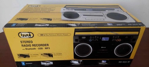 Zdjęcie oferty: Boombox Radioodtwarzacz Trevi RR504 BT Czarny