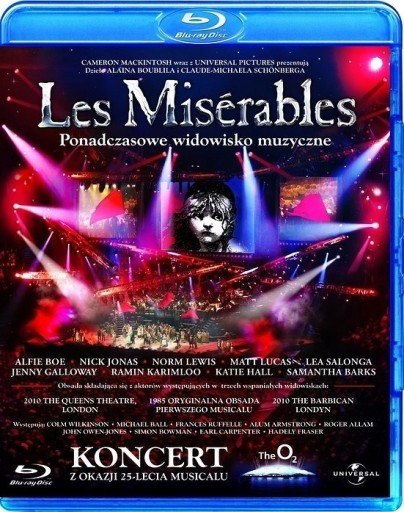 Zdjęcie oferty: Les Miserables - Nędznicy Koncert Blu-ray
