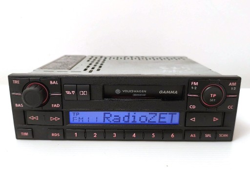 Zdjęcie oferty: Radio VW Gamma 5 V + KOD Passat Golf Polo Lupo Bora Sharan T5