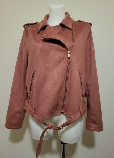 Zdjęcie oferty: Kurtka zamszowa ramoneska krótka Primark 