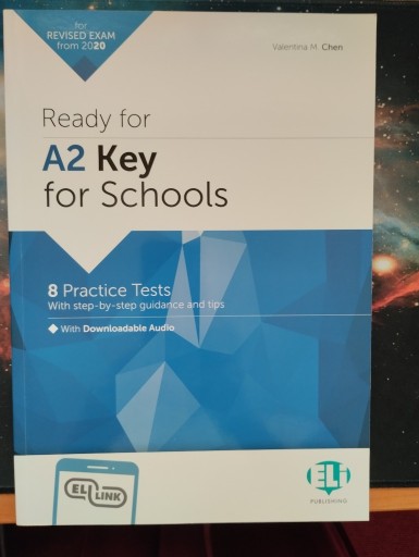 Zdjęcie oferty: Ready for A2 for Schools 8 practice tests
