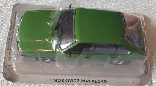 Zdjęcie oferty: MOSKWICZ 2141 ALEKO Kultowe AUTA PRL-u skala1:43!!