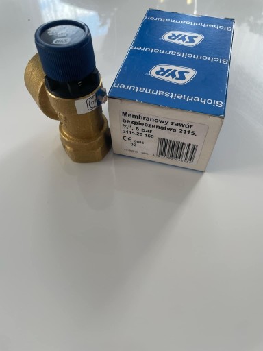 Zdjęcie oferty: Zawór bezpieczeństwa Husty 2115 G3/4 6BAR 2115.20.150