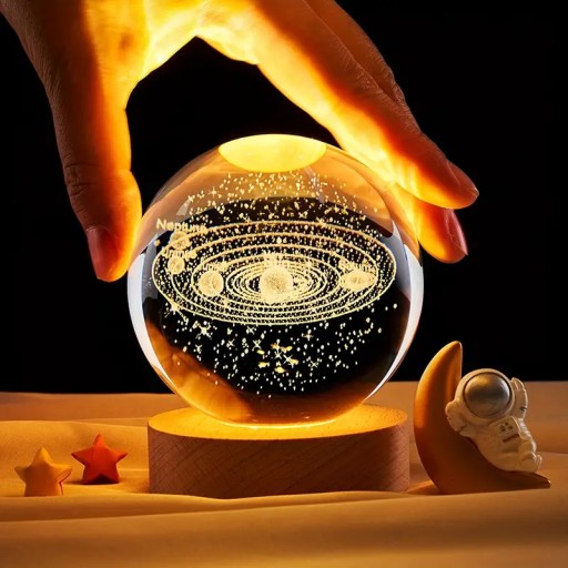 Zdjęcie oferty: Oświetlana kula 3D z układem słonecznym
