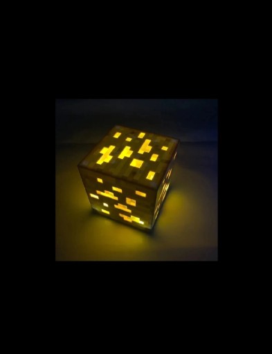 Zdjęcie oferty: Lampa w postaci złota z minecraft DARMOWA DOSTAWA 