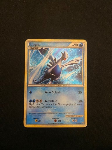 Zdjęcie oferty: Karta Pokemon Lugia HGSS02 Black Star Promo 