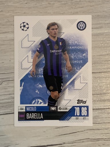 Zdjęcie oferty: NICOLÒ BARELLA footballer 