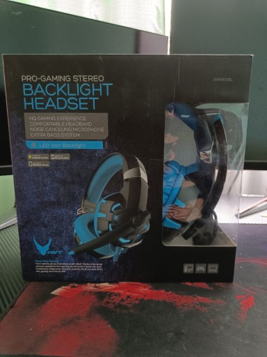 Zdjęcie oferty: Słuchawki Omega Ovh5055 Varr Headset Niebieski