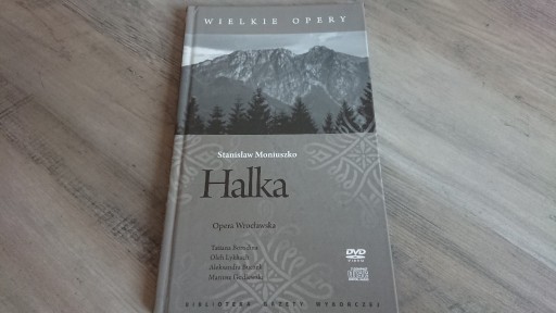 Zdjęcie oferty: Halka Stanisław Moniuszko, DVD CD Książka